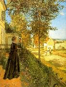Camille Pissaro Louveciennes : The Road to Versailles oil painting